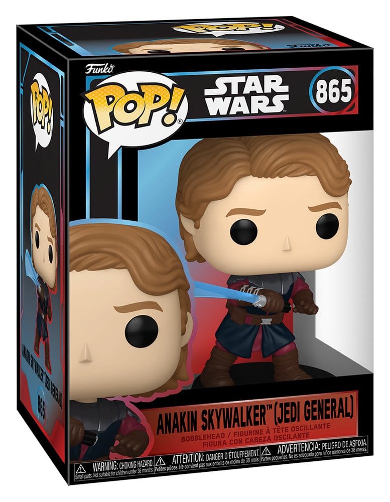 Star Wars POP! Vinyl Bobblehead Figur Anakin Skywalker (Jedi General) 11 cm