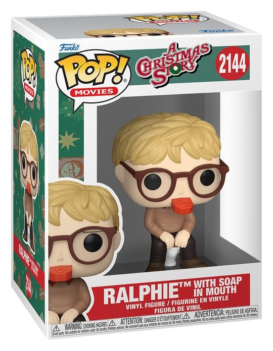 A Christmas Story POP! Movies Vinyl Figure Ralphie with Soap 9 cm
