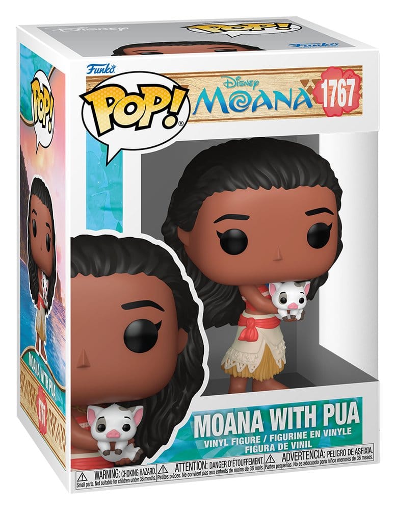 Moana POP! & Buddy Figur Moana w/Pua 9 cm