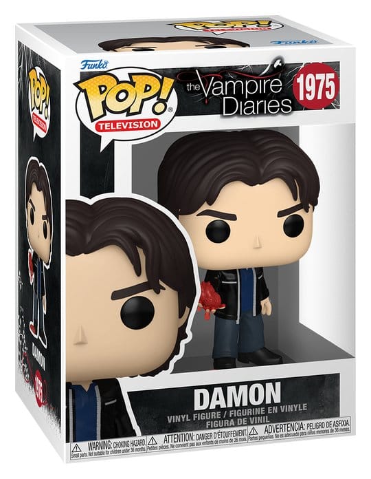Vampire Diaries POP! Animation Vinyl Figures Damon w/Chase 9 cm Assortment (6)