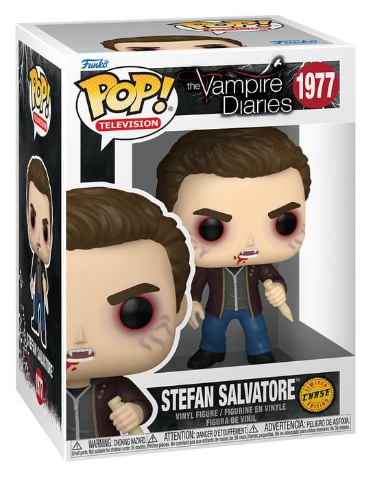 Vampire Diaries POP! Animation Vinyl Figures Stefan w/Chase 9 cm Assortment (6)