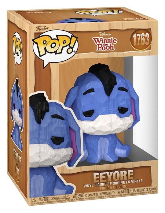 Winnie the Pooh POP! Animation Figur Nasse (Träsnidad) 9 cm