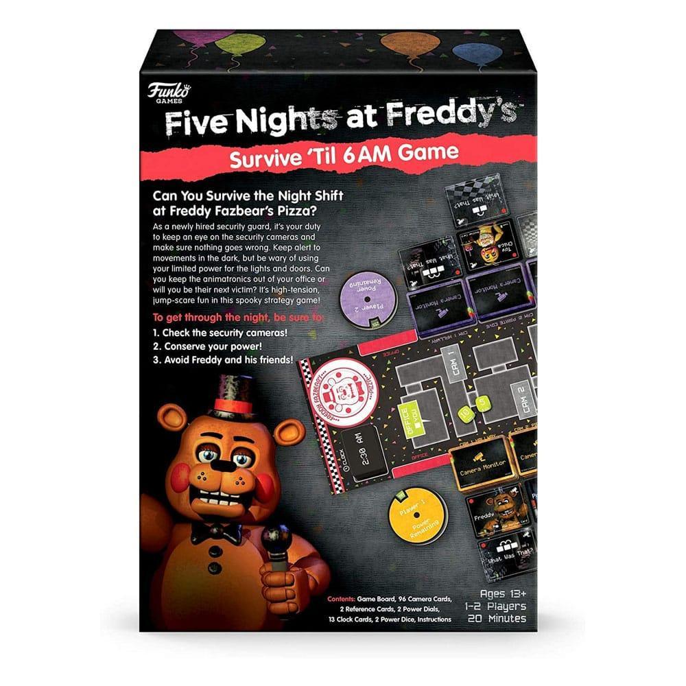 Five Nights at Freddy's Brädspel - Överlev till 6 på morgonen Funko
