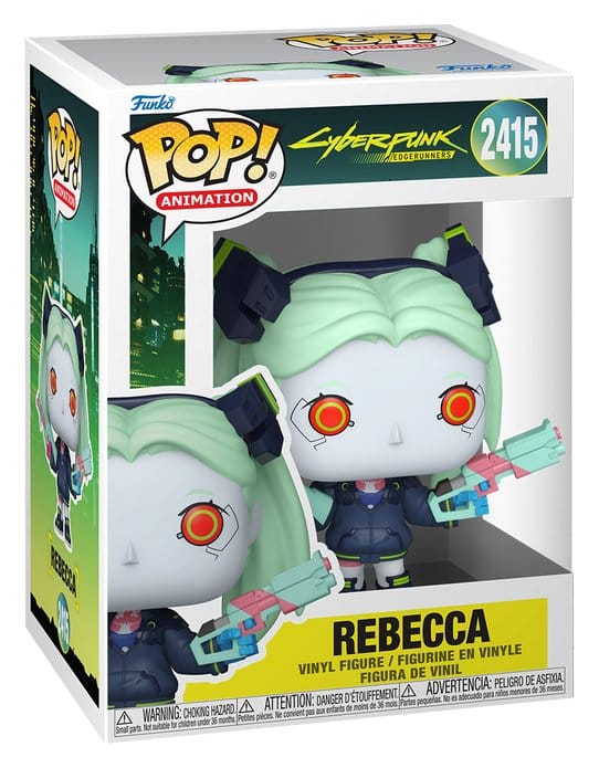Cyberpunk Edgerunners Animation POP! Figur Rebecca 9 cm
