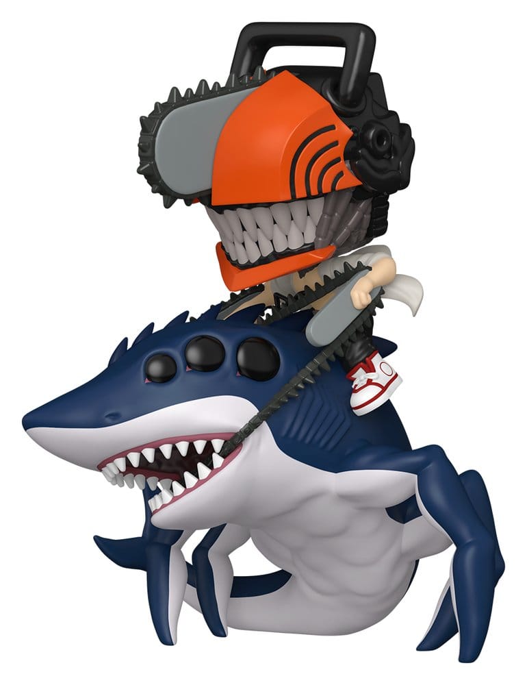 Chainsaw Man POP! Rides Deluxe Figur CSM & Beam 15 cm