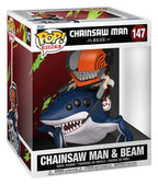 Chainsaw Man POP! Rides Deluxe Figur CSM & Beam 15 cm