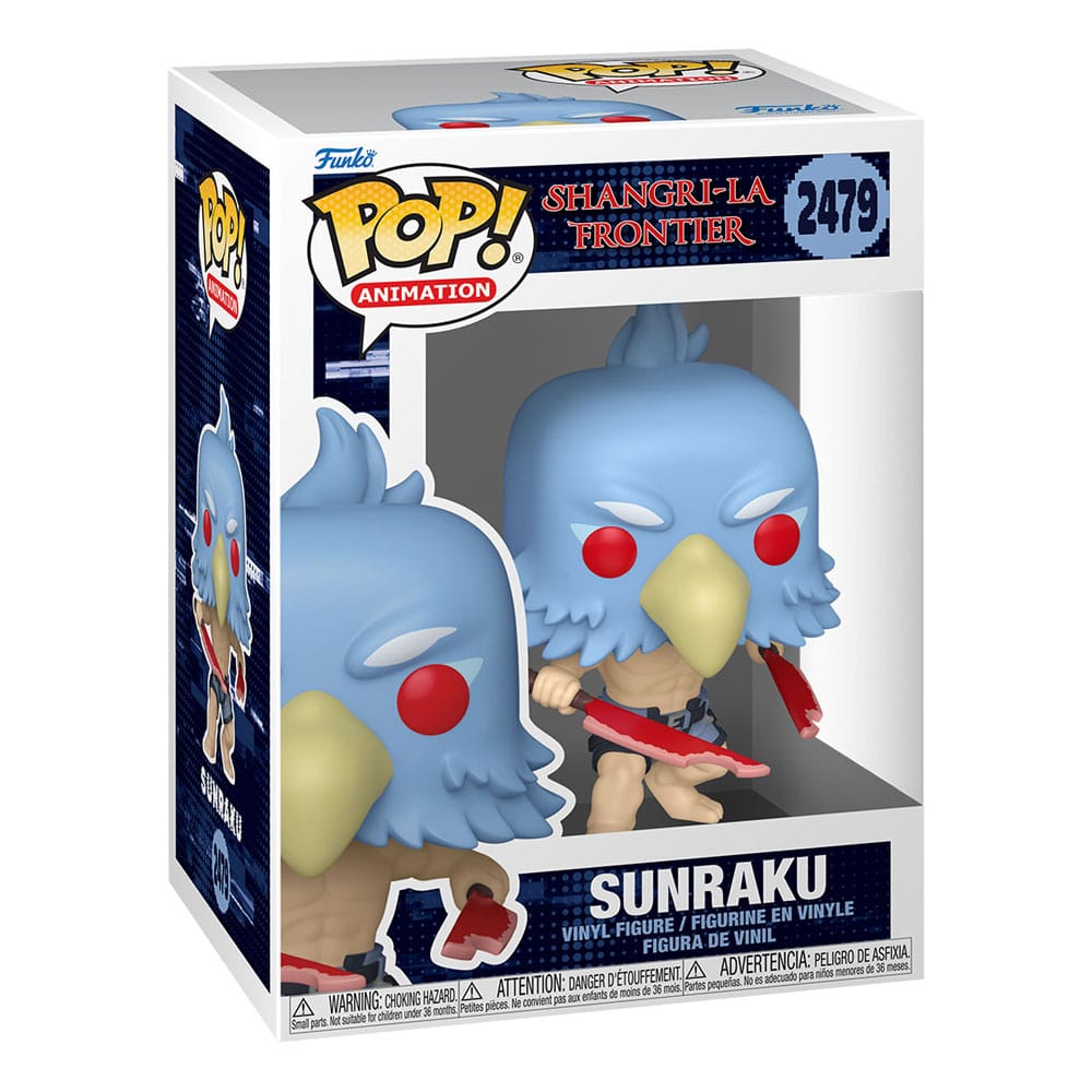 Shangri-La Frontier POP! Animation Figurer Sunraku with Chase 9 cm Assortment (6)