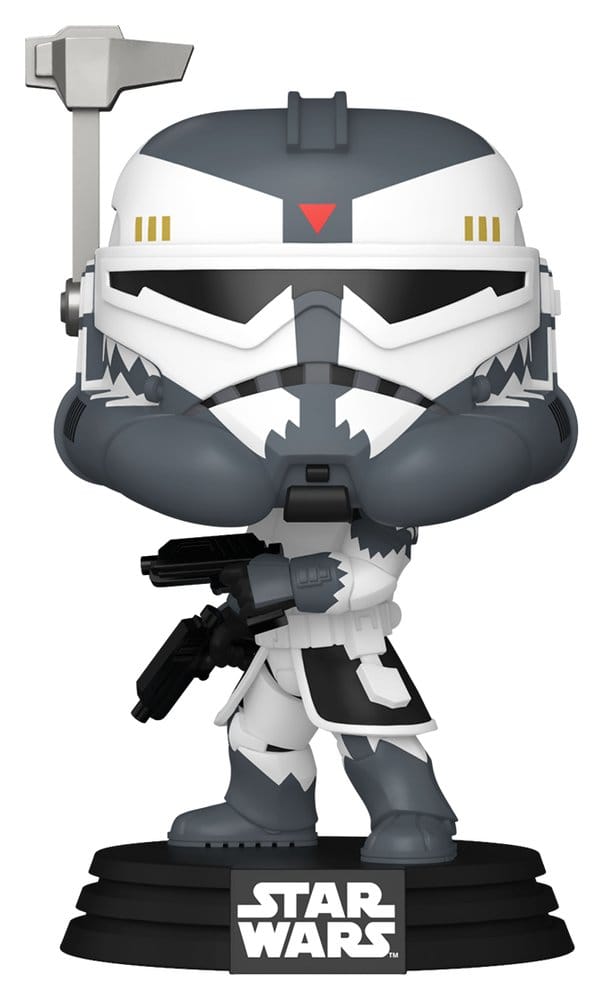Star Wars Animation POP! Figur Kommendör Wolffe 9 cm