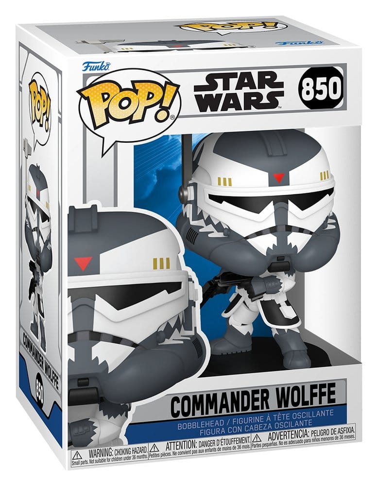 Star Wars Animation POP! Figur Comm Wolffe 9 cm