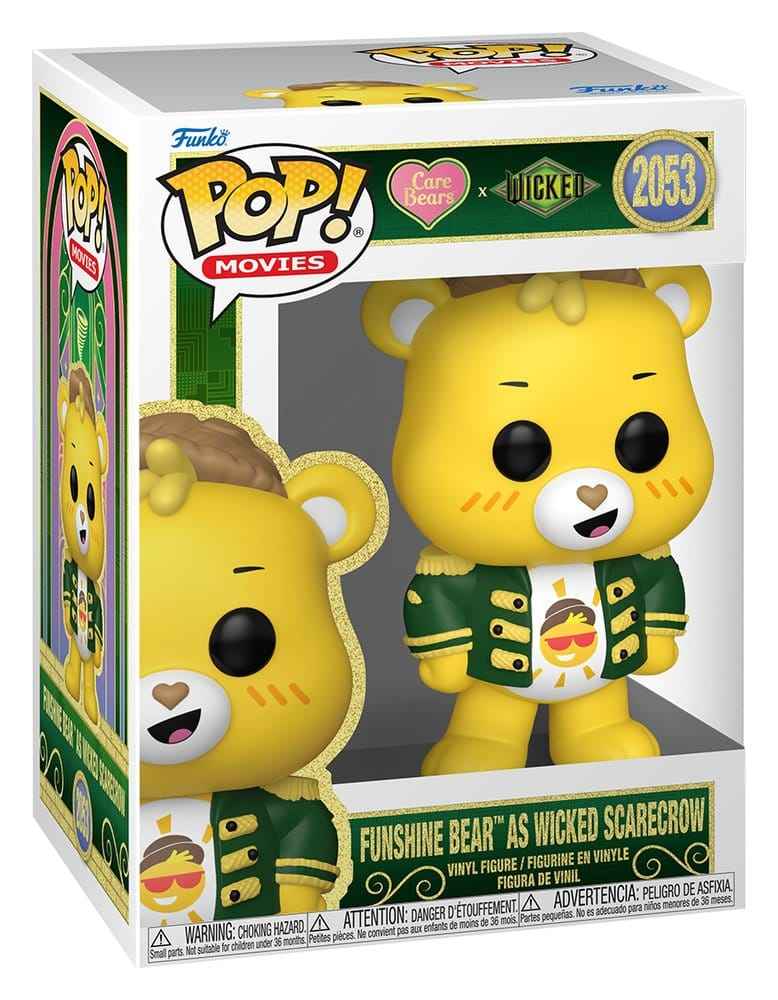 Wicked x Care Bears POP! Figur Funshine Bear Sommarfågelskrämma 9 cm