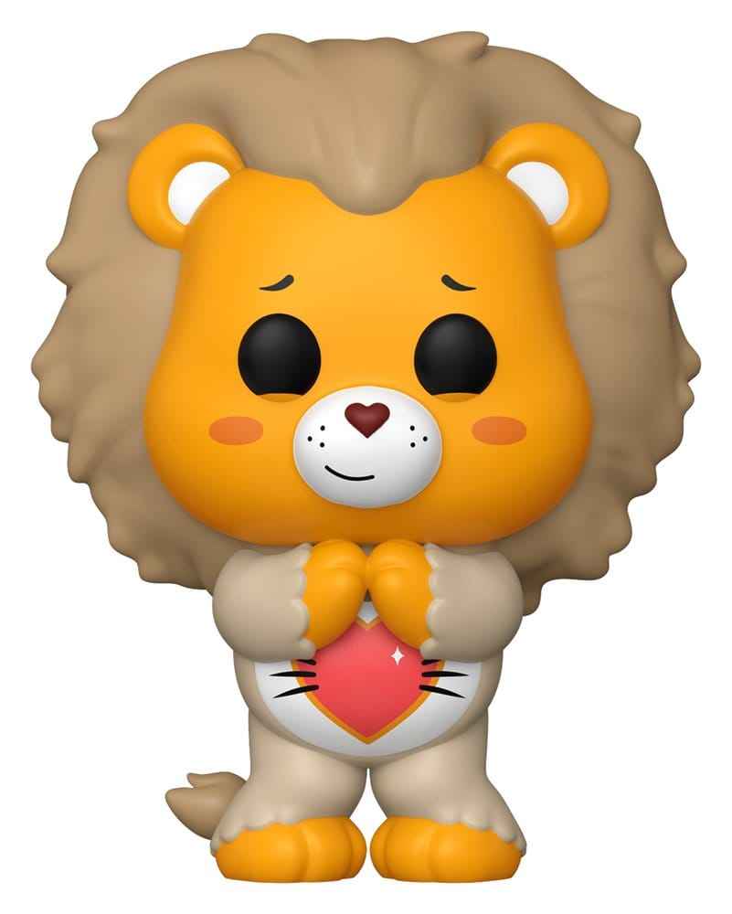 Wicked x Care Bears POP! Figur Tenderheart Bear som Den Fege Lejonet 9 cm