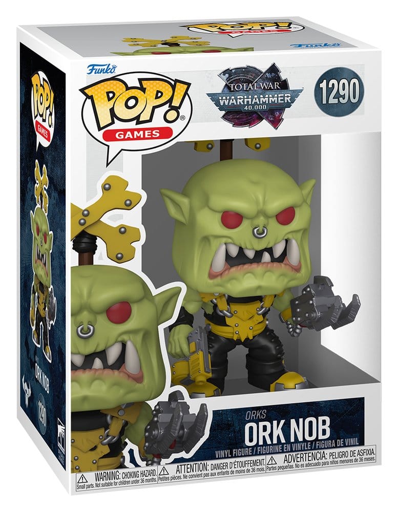 Warhammer 40,000 POP! Games Figur Ork Nob 9 cm