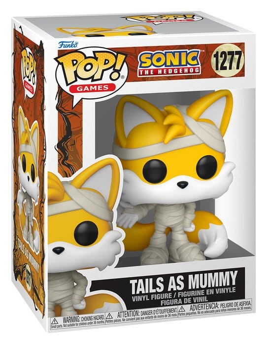 Sonic the Hedgehog POP! Games Figur Mumie Tails 9 cm