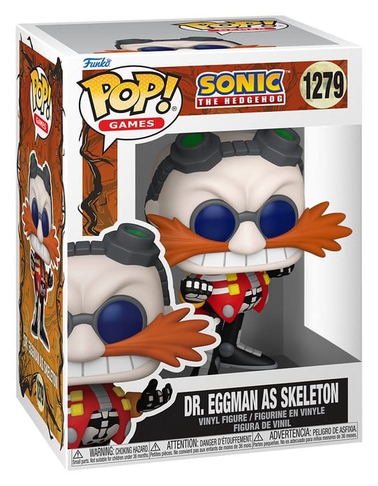 Sonic the Hedgehog POP!-figur Skelett Robotnik 9 cm