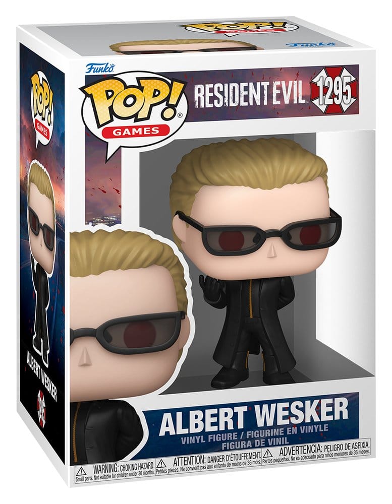 Resident Evil POP! Games figur Albert Wesker 9 cm