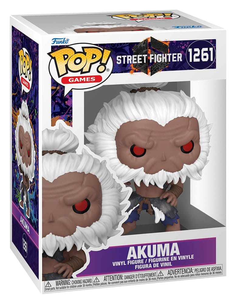 Street Fighter 6 POP! Animation Figurer Akuma with Chase 9 cm Assortment (6)