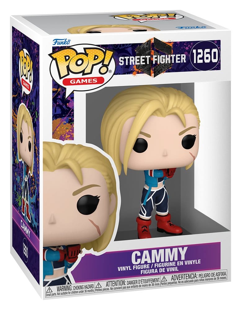 Street Fighter 6 POP! Games Figur Cammy 9 cm
