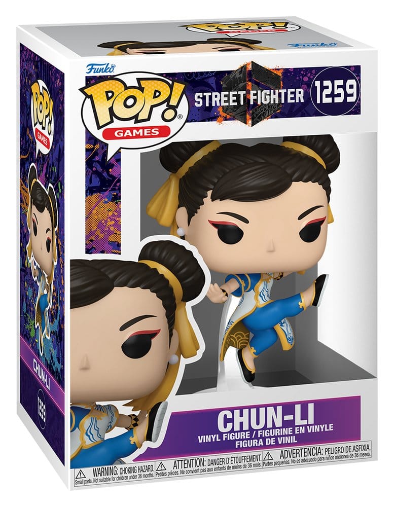 Street Fighter 6 POP! Games Figur Chun-Li 9 cm