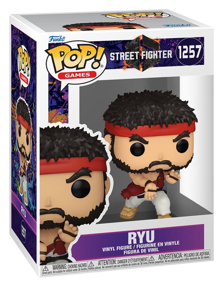 Street Fighter 6 POP! Games-figur Ryu 9 cm