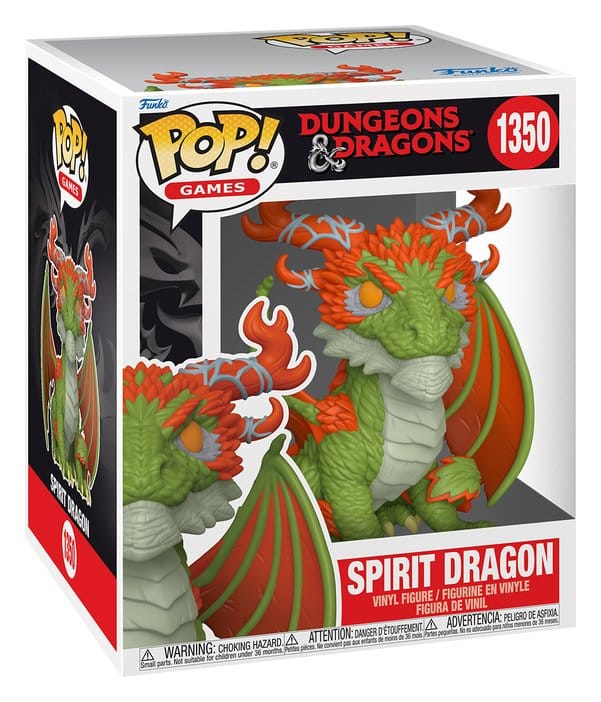 Dungeons & Dragons Super Sized POP! Animation Vinyl Figure Spirit Dragon 15 cm