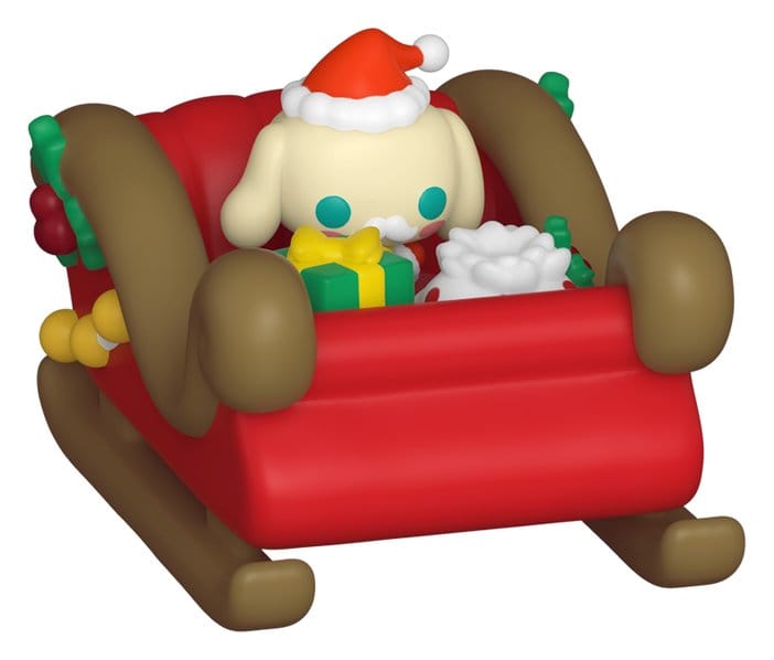 Hello Kitty Bitty POP! Rides figur Holiday - Sleigh with CMRL 2 cm