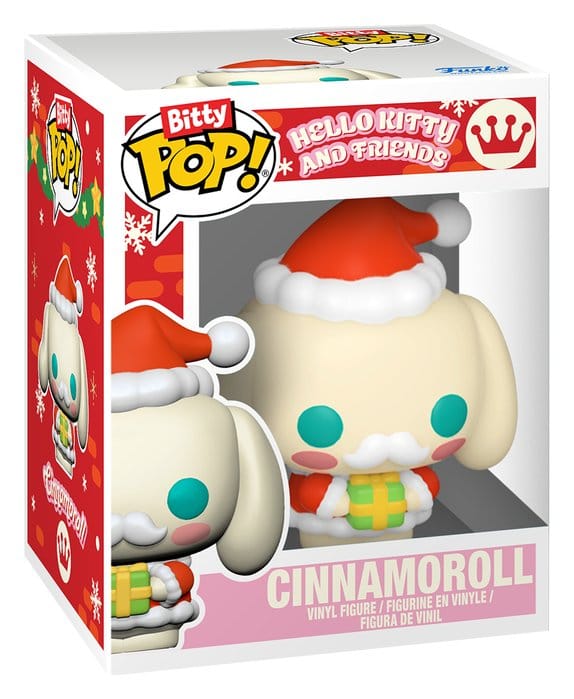 Hello Kitty Bitty POP! Rides Figur Holiday- Sleigh with CMRL 2 cm