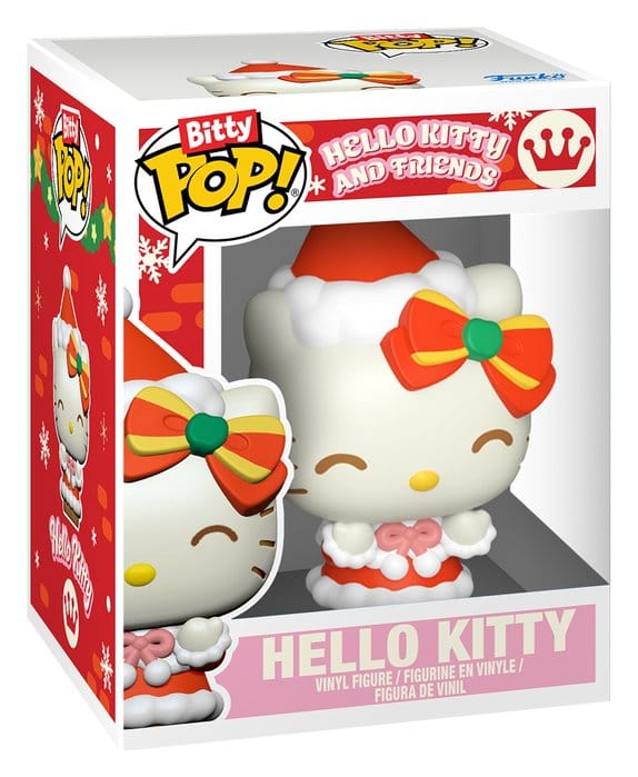 Hello Kitty Bitty POP! Towns figur Holiday - Merry Market