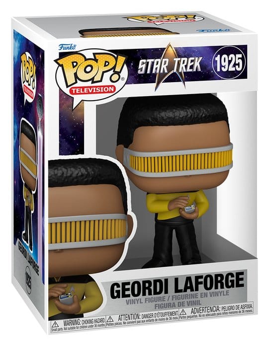 Star Trek TNG POP! Television Figur Geordi La Forge 9 cm