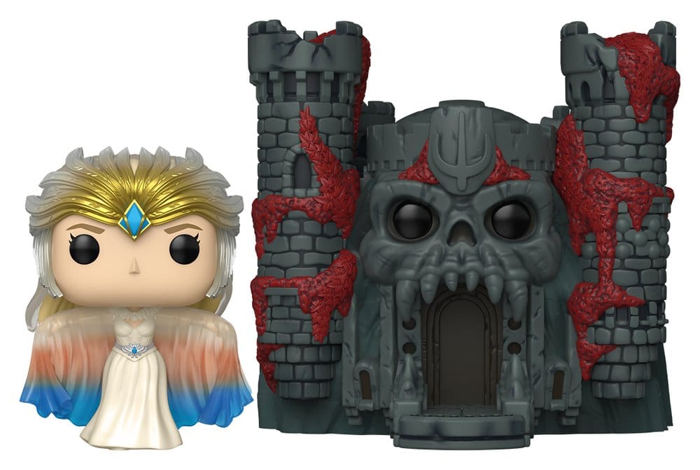 Masters of the Universe (2026) POP! Town-figur Trollkvinna med Slottet Grayskull 9 cm
