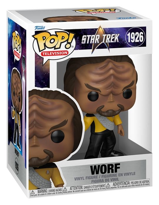 Star Trek TNG POP! Television Figur Worf 9 cm