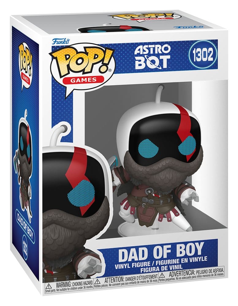 Astro Bot POP! Games Figur Pappa till Pojke 9 cm