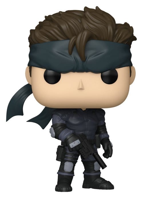 Metal Gear Solid POP! Games Figur Solid Snake 9 cm