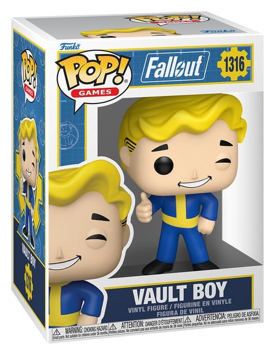 Fallout POP! Games Vinyl Figure Vault Boy 9 cm