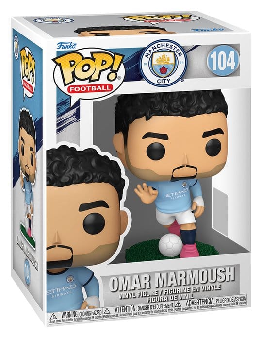 Manchester City F.C. POP! Football Figur Omar Marmoush 9 cm
