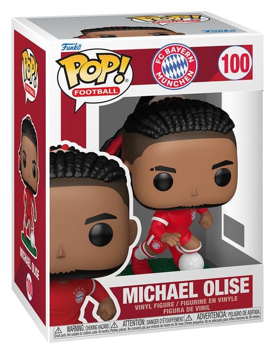 FC Bayern München POP! Fotbollsfigur Michael Olise 9 cm