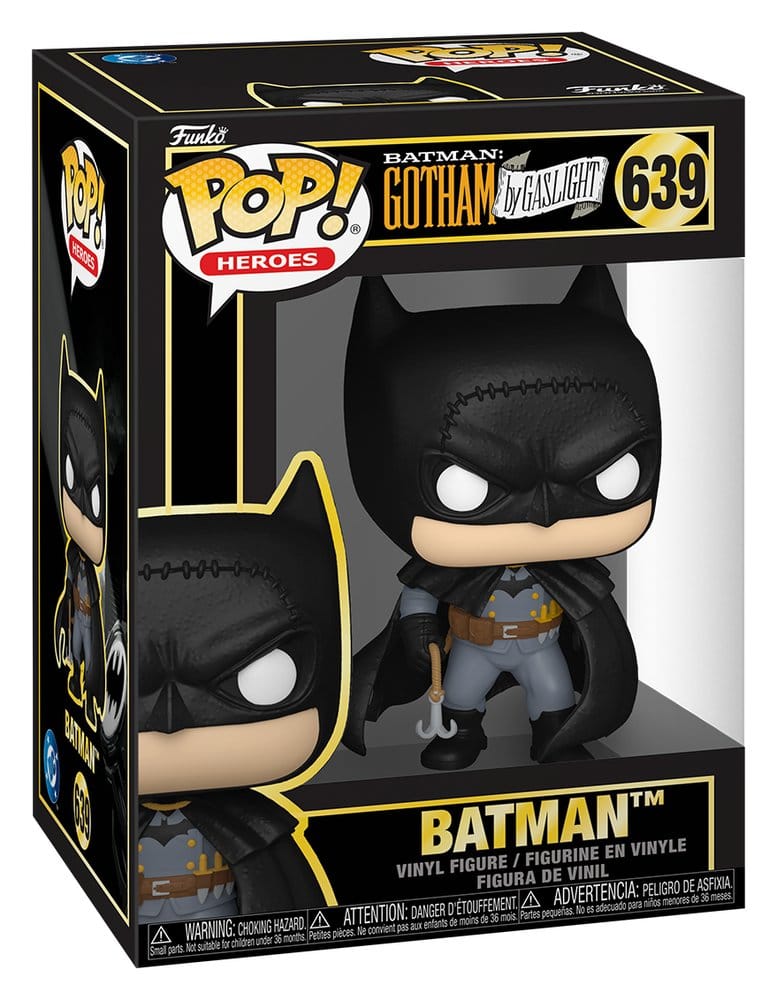 DC Through the Years POP! Heroes figur Batman (Gotham by Gaslight) 9 cm