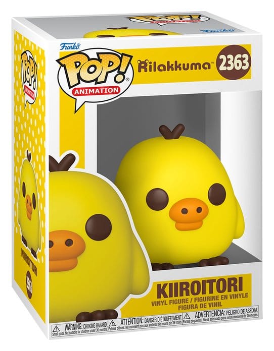 Rilakkuma POP! Animation Figur Kiiroitori 9 cm