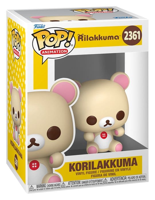 Rilakkuma POP! Animation Figur Korilakkuma 9 cm