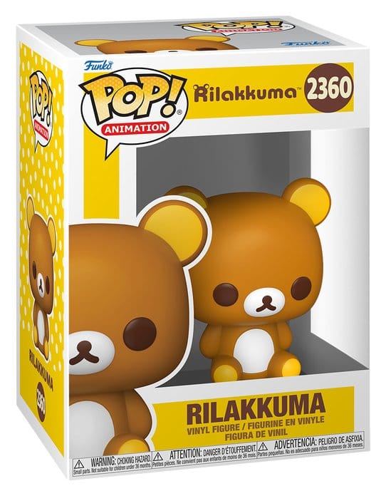 Rilakkuma POP! Animationsfigur Rilakkuma 9 cm