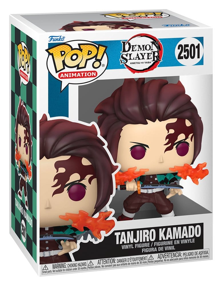 Demon Slayer: Kimetsu no Yaiba - Filmen POP! Animationsfigur Tanjiro 9 cm