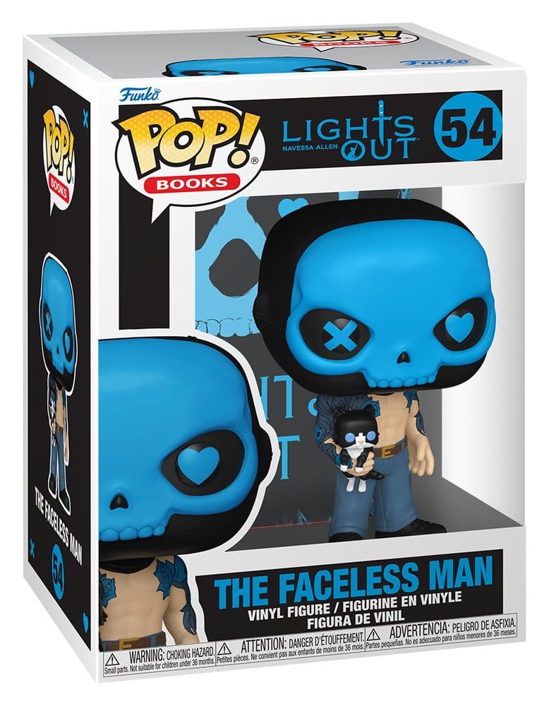Into the Darkness POP! Books Figurer Josh Hammond with Fred 9 cm