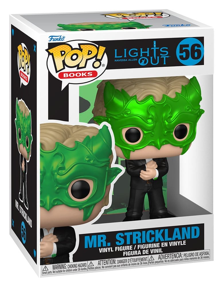 Into the Darkness POP! Books Figur Mr. Strickland 9 cm