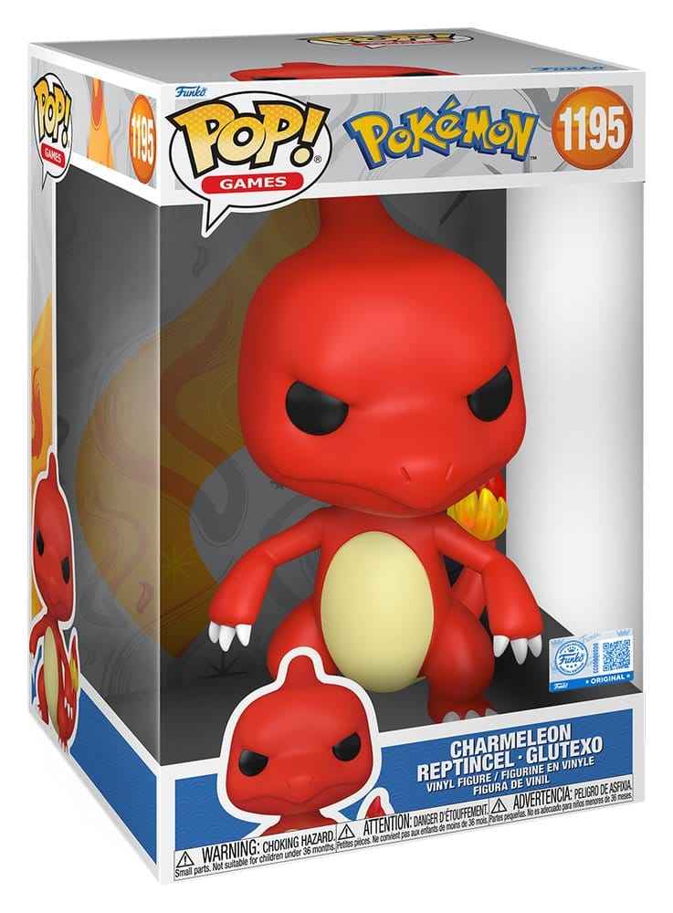 Pokémon Överdimensionerad Jumbo POP! Figur Charmander 25 cm