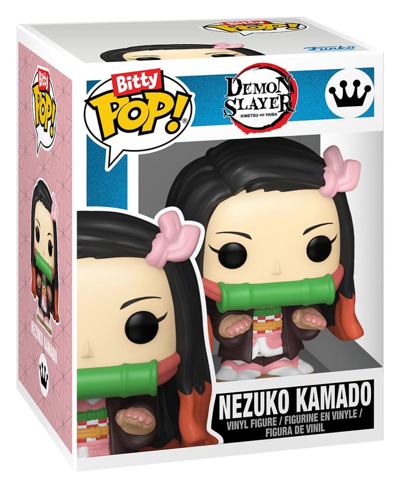 Demon Slayer: Kimetsu no Yaiba Bitty POP! Figurer 2-Pack Tanjiro & Nezuko 2 cm