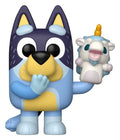 Bluey POP! Spelfigur Bandit med Unicourse, 9 cm