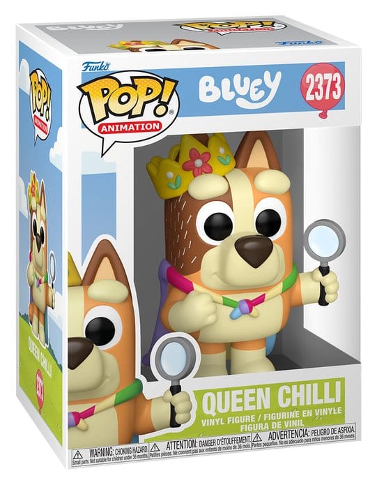 Bluey POP! Animationsfigur Drottning Chili 9 cm