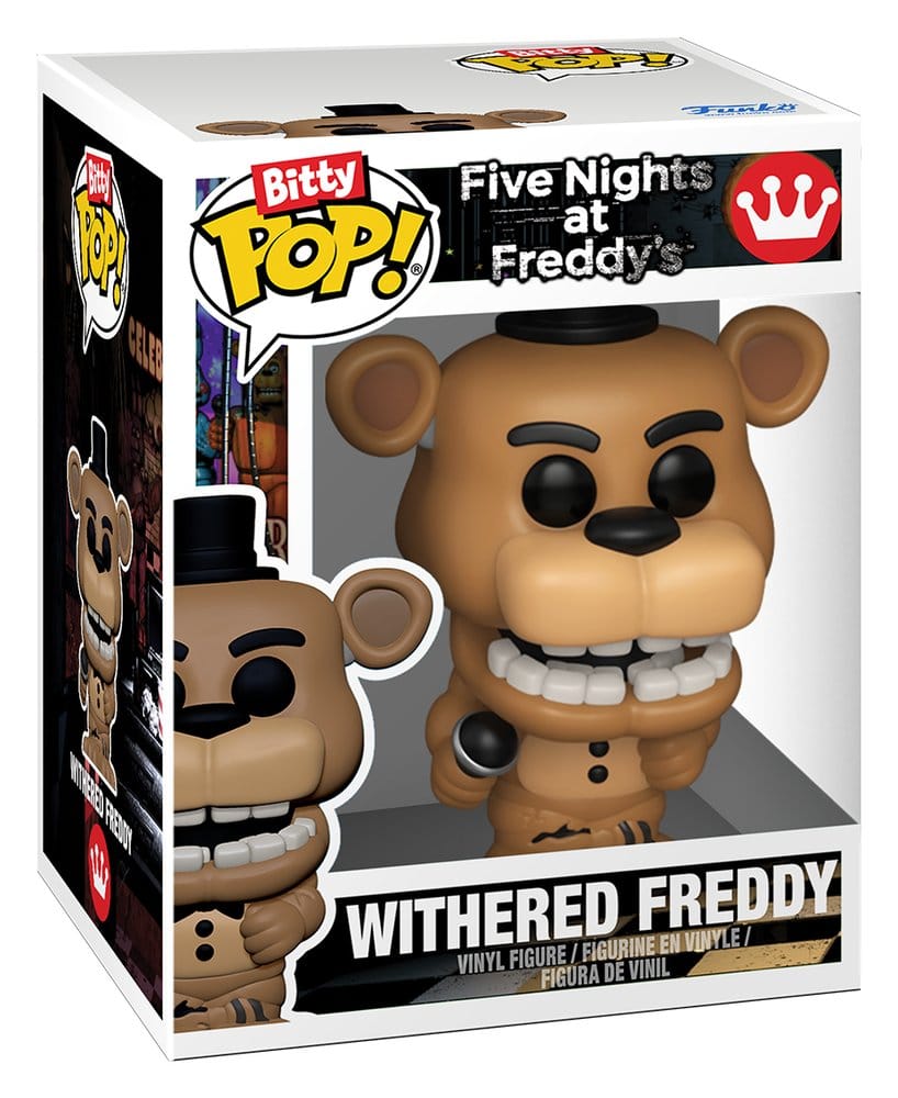 Five Nights at Freddy's Bitty POP! figur 2-pack Withered Freddy & Sun & Moon 2 cm