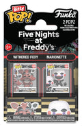 Five Nights at Freddy's Bitty POP! figur 2-pack Withered Foxy & Marionette 2 cm