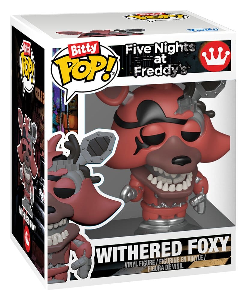 Five Nights at Freddy's Bitty POP! figur 2-pack Withered Foxy & Marionette 2 cm