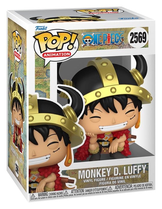 One Piece POP! Animation Vinyl Figures Luffy w/Chase 9 cm Assortment (6)
